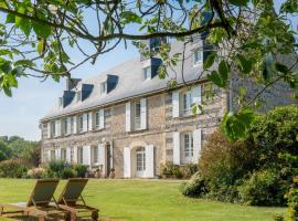 Le Manoir des Falaises - Chambres d'hôtes，位于Saint-Jouin-Bruneval的乡间豪华旅馆