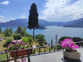 Varenna Castle Amazing lake view，位于佩尔莱多的酒店