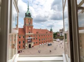 Royal Castle Square Apartment Old Town Warsaw Warszawa，位于华沙国家大剧院附近的酒店