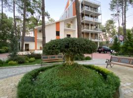 Buxus Hotel Shekvetili，位于谢赫维蒂利的带泳池的酒店