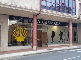 albergue a queimada，位于卡尔达斯·德·雷斯的青旅