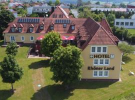 Hotel Rhöner Land Garni - Bed & Breakfast，位于Oberthulba的酒店