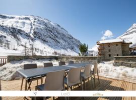 MARMOTTE 001 - Bel appartement avec grande terrasse, aux pieds des pistes，位于阿尔克河畔博讷瓦勒的酒店