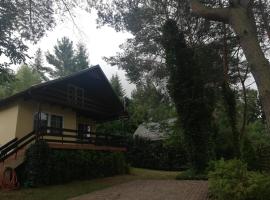 Kaszuby dom nad jeziorem Szczytno Duże，位于DobrzyńSzczytno Lake附近的酒店