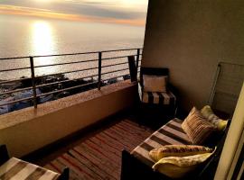 Departamento Reñaca maravillosa vista al mar，位于维纳德马El Encanto Beach附近的酒店
