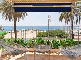Apartamento Primera Linea de Mar con Espectaculares Vistas，位于滨海圣波尔的海滩短租房