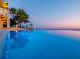 Ocean View Luxury Villa Ethra，位于科孚镇的豪华酒店