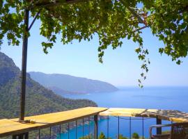 Kabak Mamma's Pension Restaurant & Terrace Bar，位于费特希耶的酒店