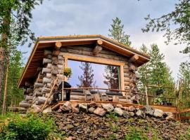 Log Cabin with Private Sauna by Invisible Forest Lodge