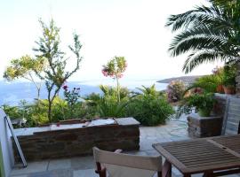 Studio At Villa Ioanna With Gorgeous Sea View，位于基奥尼亚的酒店