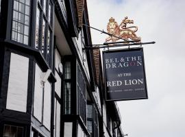 Bel and The Dragon at Red Lion Wendover，位于文多弗的住宿加早餐旅馆