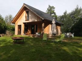 Le chalet des carrières，位于Chastre-Villeroux-Blanmont的木屋
