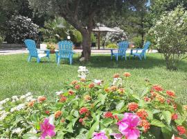 玫瑰园酒店，位于阿夸佩萨的酒店