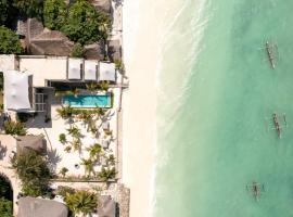 Passion Boutique Hotel Zanzibar - Adults Only，位于江比阿的带泳池的酒店