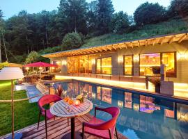 Hotel Erasmus - Mein Genuss- und Wellnesshotel，位于Trassem的带泳池的酒店