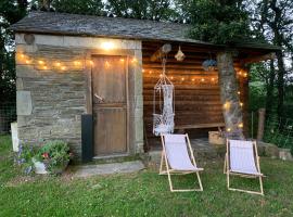 Cabaña - A Pastoriza - Lugo，位于Baltar的酒店