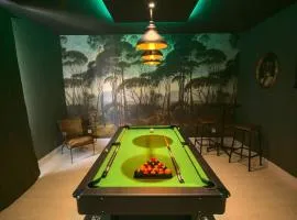 British room Billard & jacuzzi centre ville parking gratuit