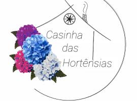 Casinha das Hortênsias，位于奥尔塔的低价酒店