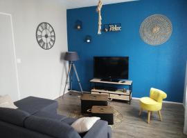 appartement avec 2 chambres, proche de la gare de saint brieuc，位于圣布里厄的海滩短租房