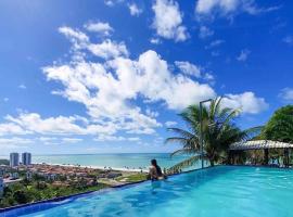 Pousada Paradise Vista do Atlantico，位于马塞约的带停车场的酒店