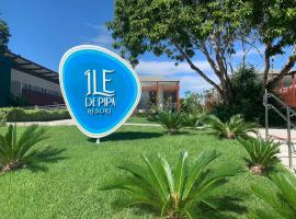 Flat no Condomínio Île de Pipa Resort，位于皮帕的酒店