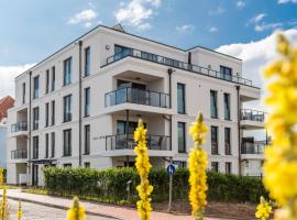 Seeblick Strandgold, exklusive Wohnung mit Meerblick，位于万根沃格旺格鲁格岛博物馆附近的酒店