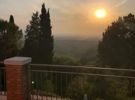 Appartamento con vista sulle colline Toscane