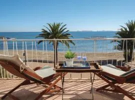 Awesome Apartment In Santiago De La Ribera With House Sea View