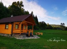 Bieszczady Domek "Na skraju Lasu"，位于Olszanica的酒店