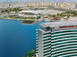 Crowne Plaza Dubai Festival City，位于迪拜阿联酋地铁站附近的酒店