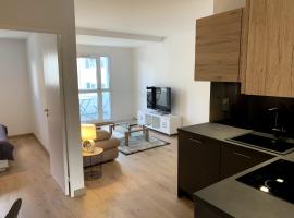 Très bel appartement T2 de standing entièrement meublé à 5 min à pied du centre.，位于迪沃讷莱班的公寓