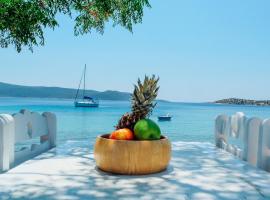 克利马乐园公寓，位于Klíma的酒店