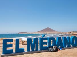 alquilaencanarias El Medano, El Cabezo, next to the beach !!!，位于厄尔梅达诺的酒店