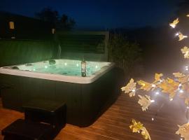 Jacuzzi huisje De Berenshoeve，位于埃曼Emmen Bargeres Station附近的酒店