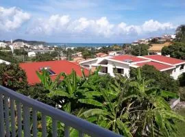 Appartement d'une chambre avec vue sur la ville et wifi a Le Vauclin a 1 km de la plage