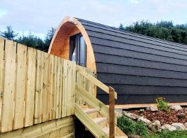 The Pod at Hollingwell House - Glamping NC500 Edderton，位于Balblair的豪华帐篷营地