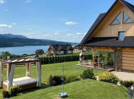 Eco dom z sauną- Pasja II View,Lake & Ski，位于克鲁斯兹考采的酒店