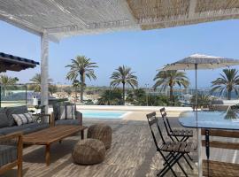 Pasitoblanco Porto Mare 45 Seaview Villa prívate heated pool，位于帕斯托布兰克的酒店