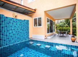 Blue Lion Small Pool Villa，位于达叻府的海滩短租房