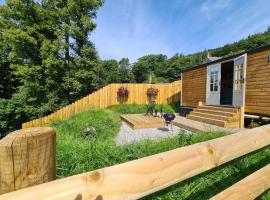 Peak District Shepherds Hut，位于霍普霍普蓝环高尔夫倶乐部附近的酒店