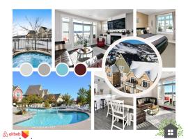 Great Location, Pool, Blue Mountain 2 BDRM Dream，位于蓝山南部舒适缆车附近的酒店