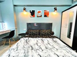 Scandinavian Homey Studio City View at Apt Green Bay Pluit Tower A，位于雅加达的酒店
