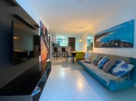 Apartamento na Praia de Tamba&uacute;, Jo&atilde;o Pessoa - PB，位于若昂佩索阿的酒店