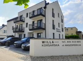 WILLA KORSARSKA，位于弗瓦迪斯瓦沃沃的公寓