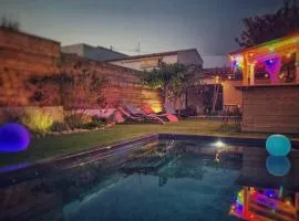 Villa VITA, piscine privée chauffée & jacuzzi privatif, 5mn des plages