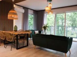 Apartament Panorama z widokiem na jezioro