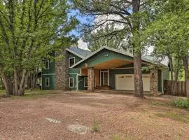 Deck and Yard Family-Friendly Pinetop Retreat