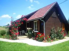 Wooden house Nela near Plitvice Lakes