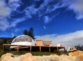 Andes Glamping，位于瓜塔维塔的豪华帐篷