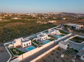 Kyklos Villas - luxury villas with private pool，位于卡特瑞杜斯的乡村别墅